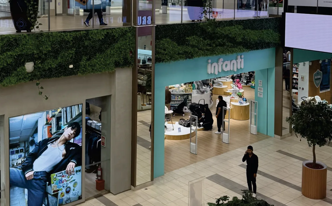 Local comercial dentro de un centro comercial